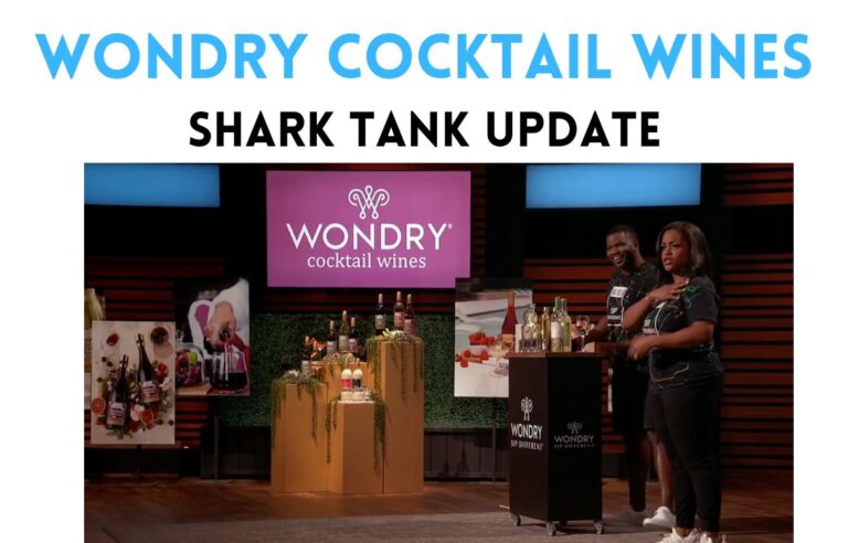 wondry cocktail wines shark tank update