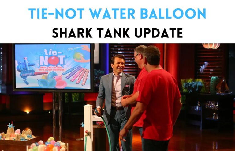tie not water balloon shark tank update