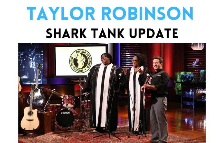 taylor robinson music shark tank update