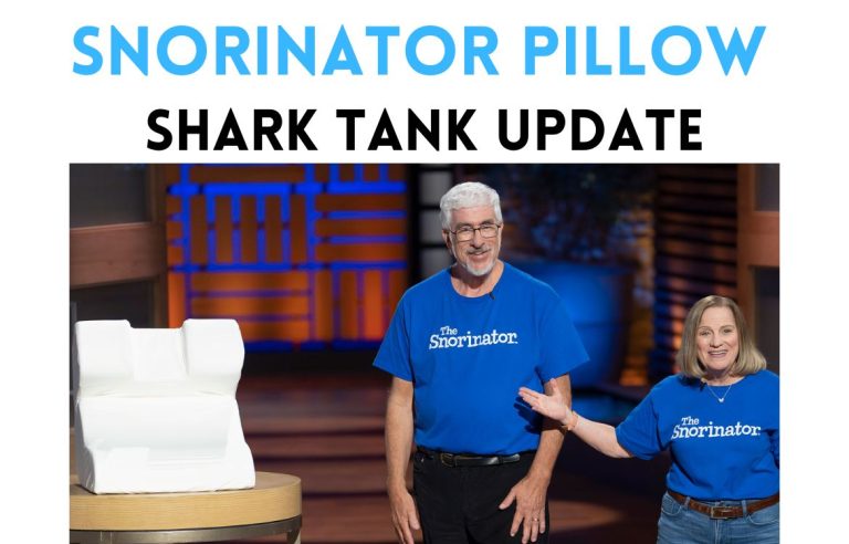 snorinator anti snoring pillow shark tank update