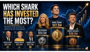 which shark has invested the most shark tank insights